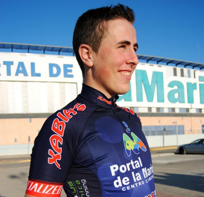 Tomás Miralles ciclista junior