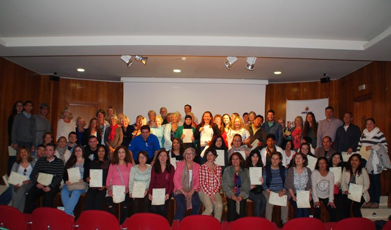 Entrega diplomas de Creama Jávea