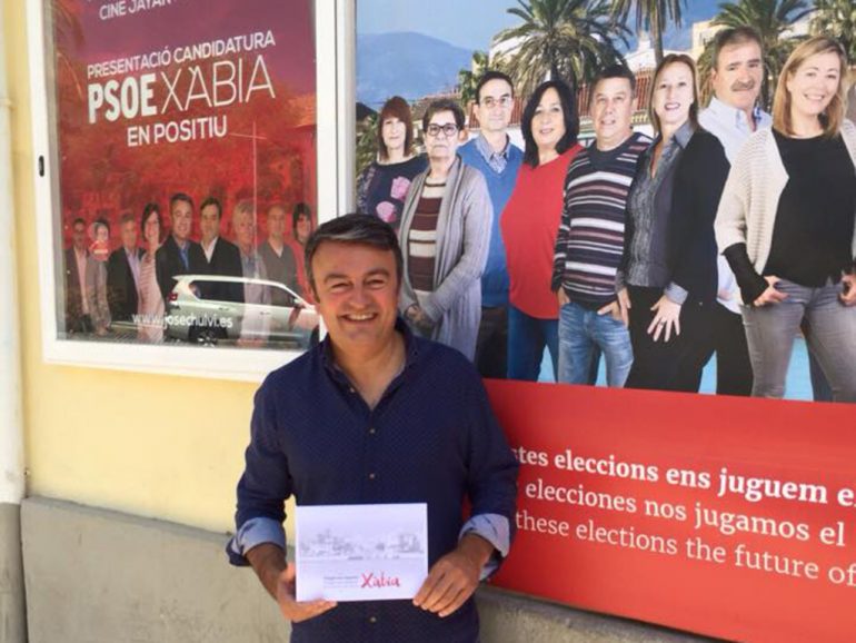 José Chulvi candidato socialista al ayuntamiento de Jávea