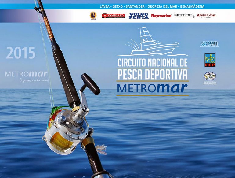 Cartel Circuito Pesca METROmar