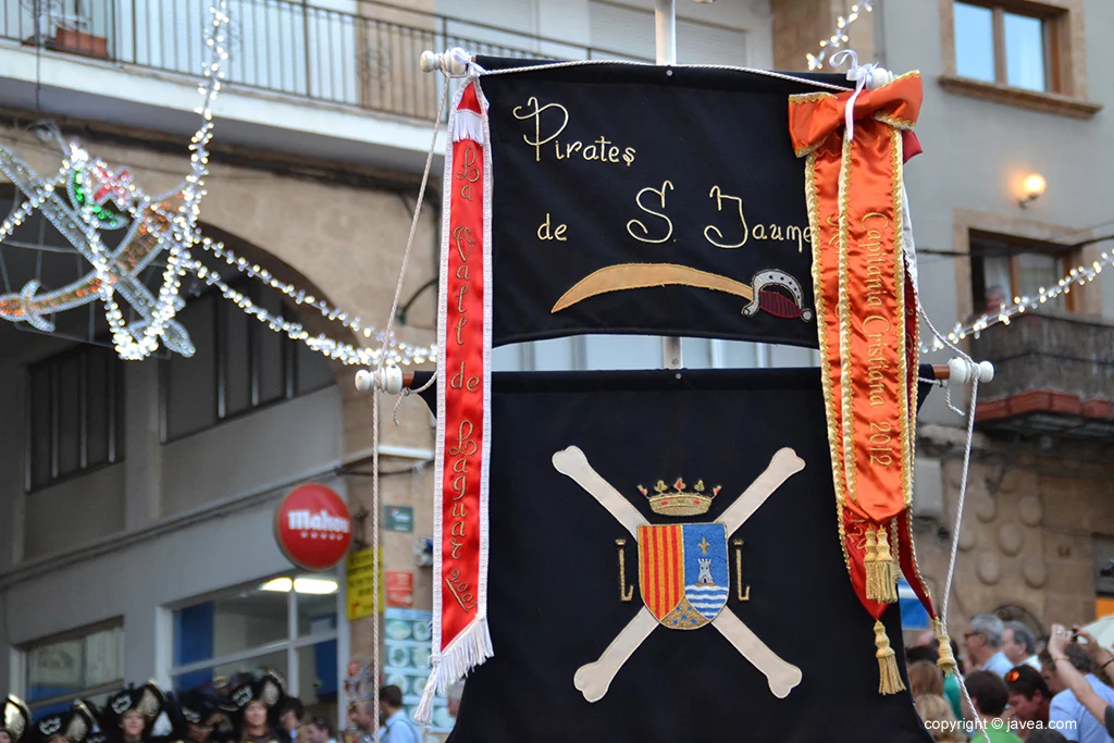 Filà Pirates de San Jaume Estandarte