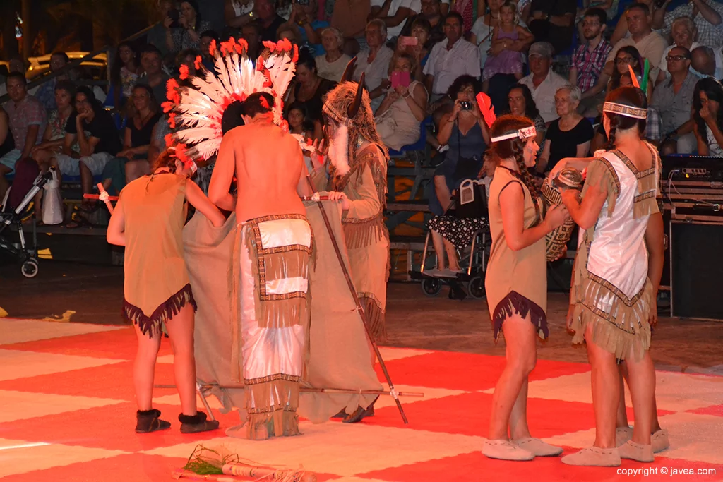 Indios sobre el tablero