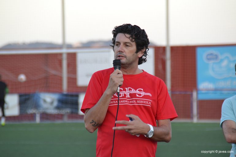 Jesús Moratal en la presentación