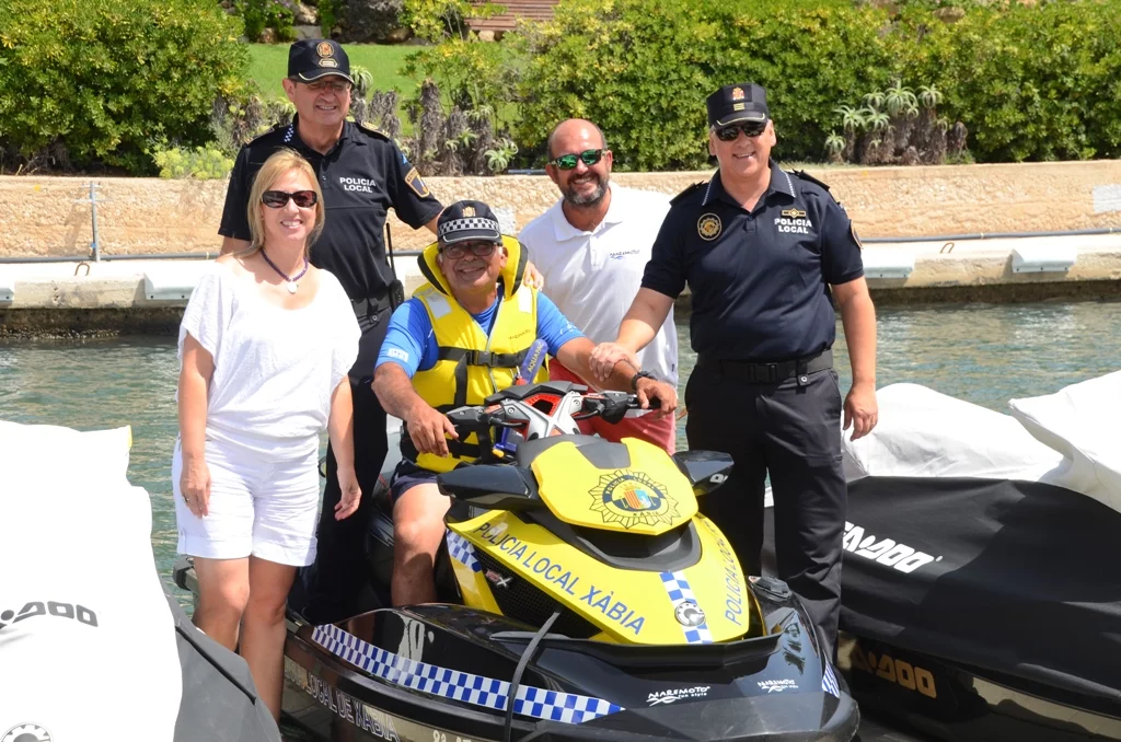 Moto cedida por los juzgados de Dénia a la Polícia Local de Xàbia