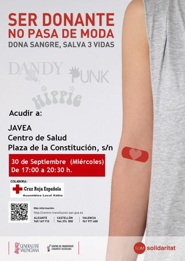 Donación de Sangre en Xàbia