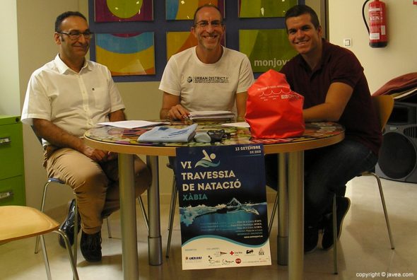 Presentación de la travesía de natación de Xàbia