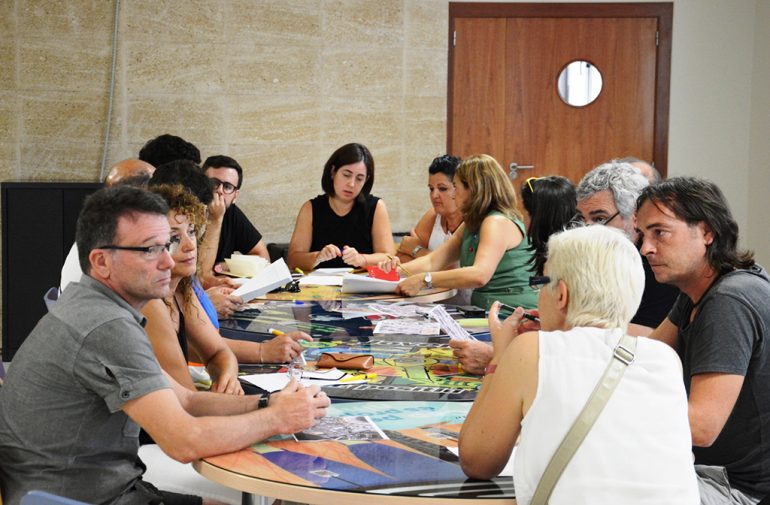 Reunión del proyecto camins escolars