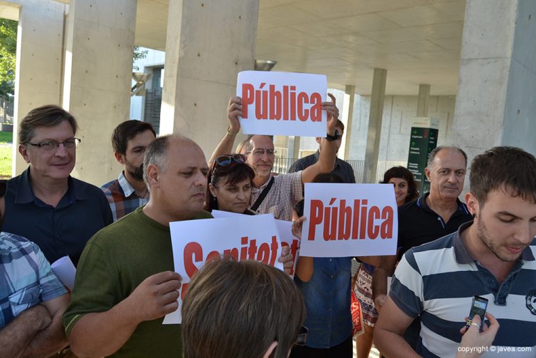 Vicente Colomer estuvo presente en la concentración