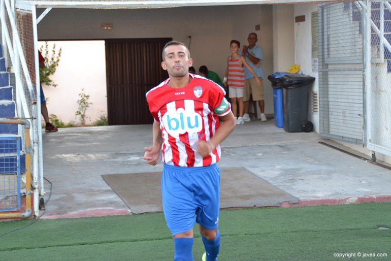 Javi capitán del CD Jávea