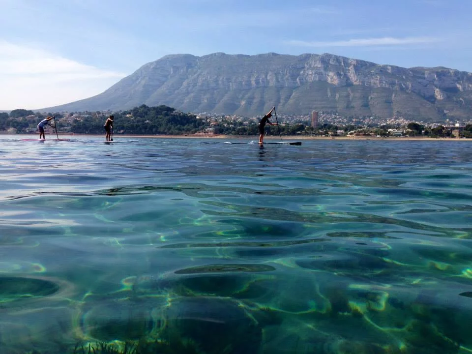 Participantes de Sup en la prueba de Dénia