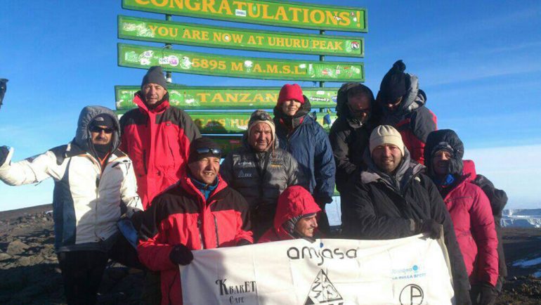 Centre Excursionista Xàbia en el Kilimanjaro