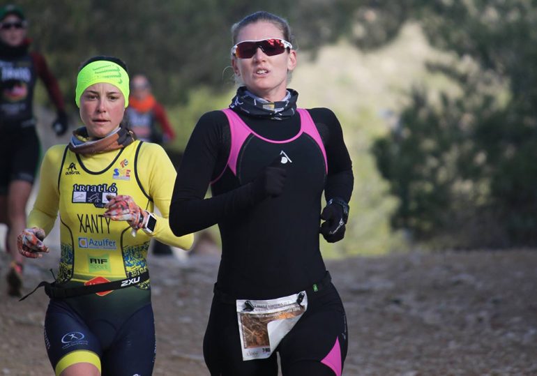 Cristina Roselló en el segmento a píe