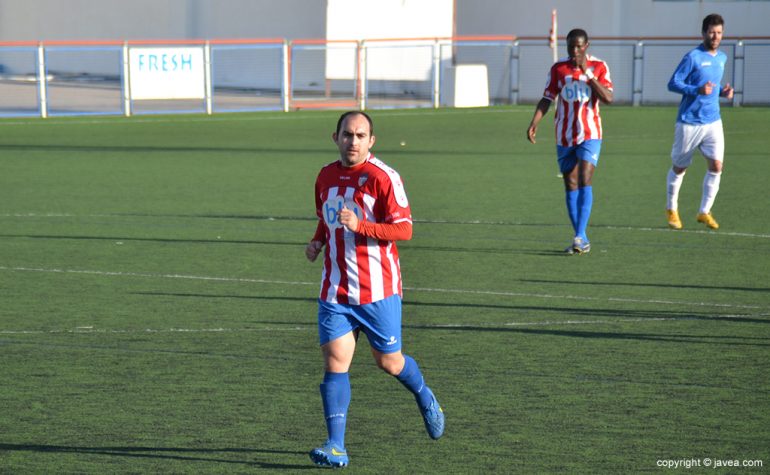 Dani García durante un partido