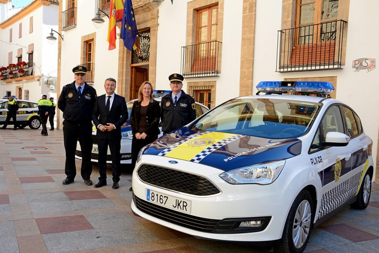 Nuevos coches de la Policía Local de Xàbia