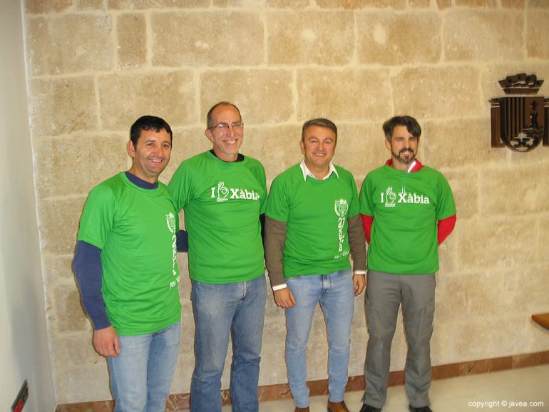 Jaime Escortell, Vicent Colomer, José Chulvi y Juanjo Vallés