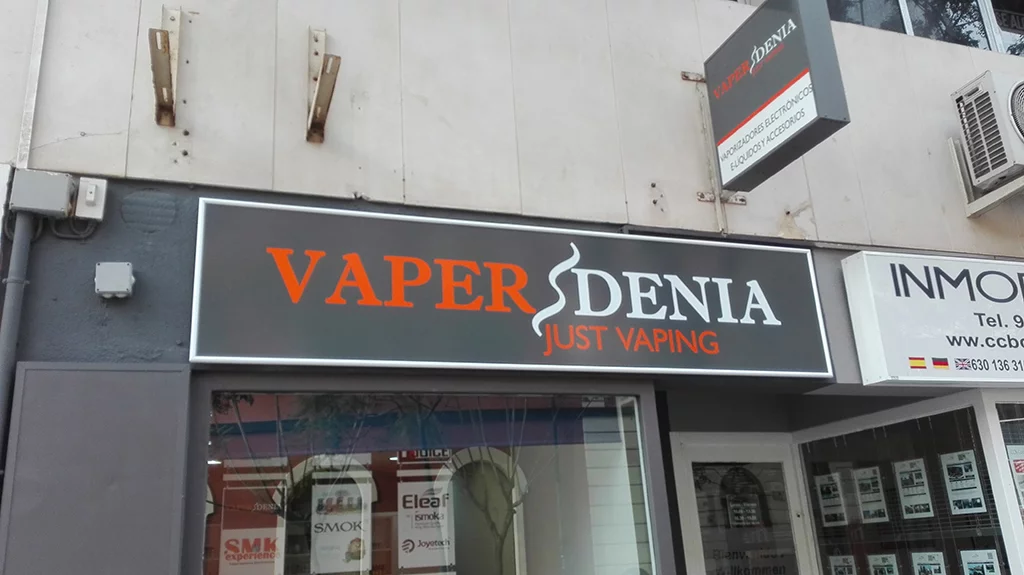 Fachada Vaper Denia de Smokexperiences