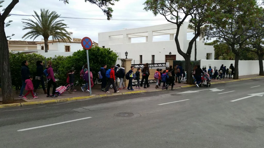 Pedibús Camins Escolars Xàbia