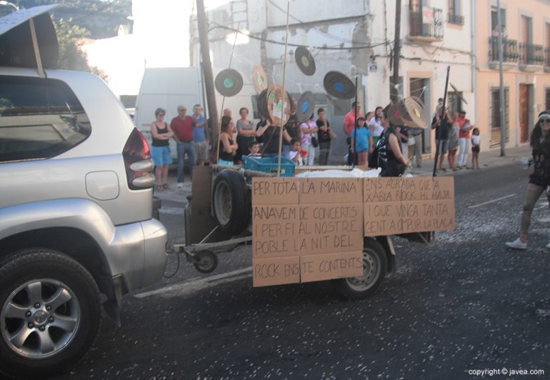 Apoyo al Montgorock Xàbia