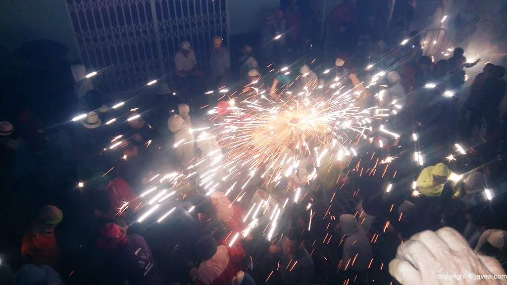 Chispas en el correfocs