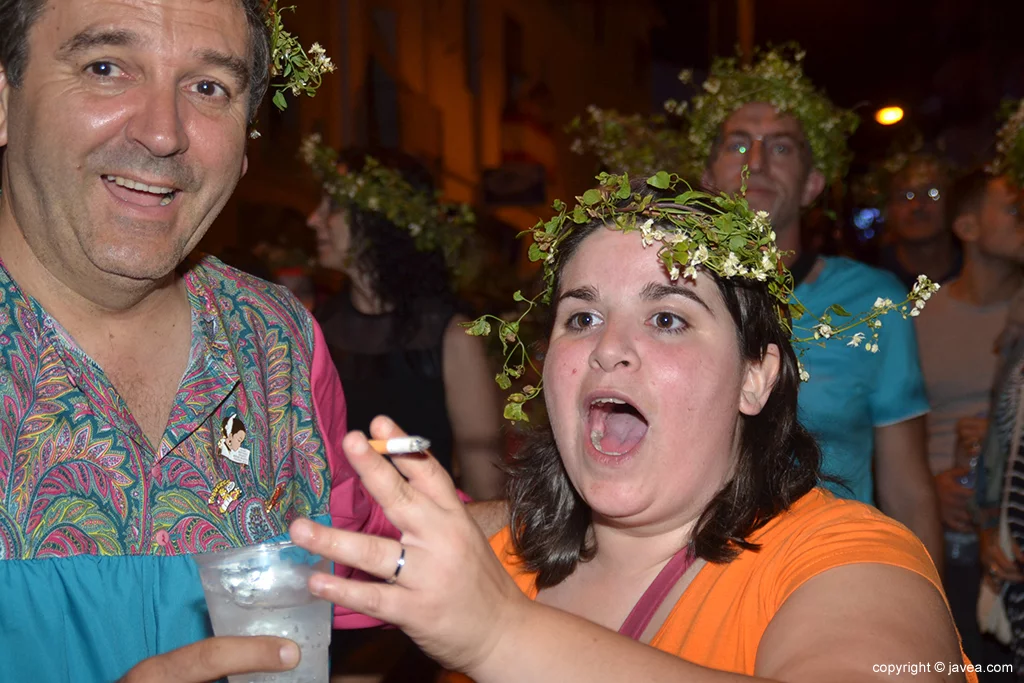 Marta Bañuls junto a Antonio Miragall