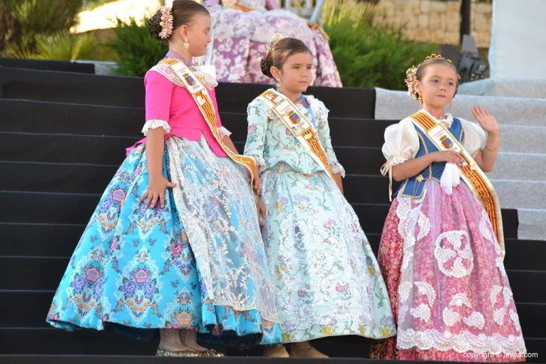 Tres guapas festeras infantiles