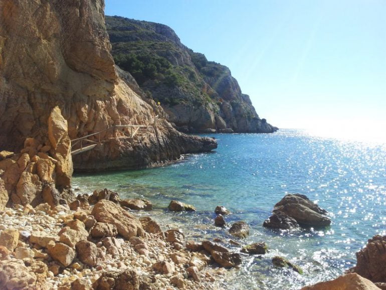 Cala del Tango en Xàbia