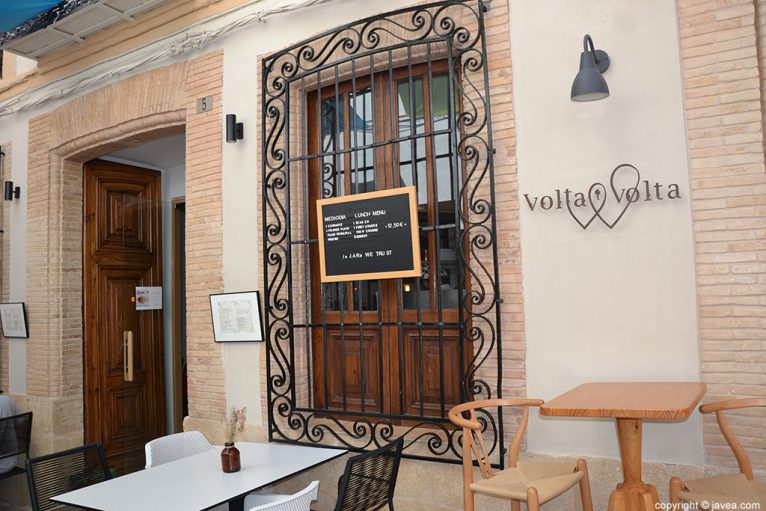 Restaurante volta i volta de Xàbia