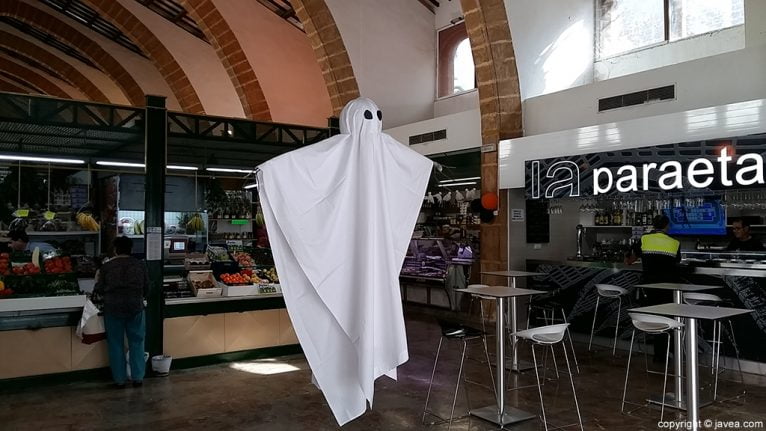 Ambiente de Halloween en el Mercat