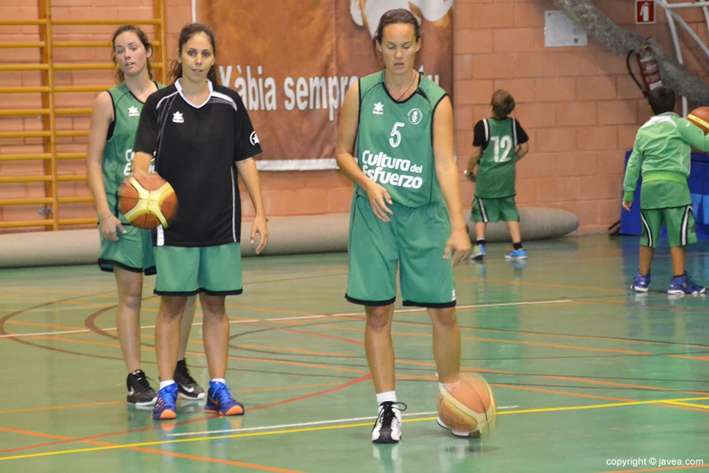 Jugadoras del CB Joventut Xàbia