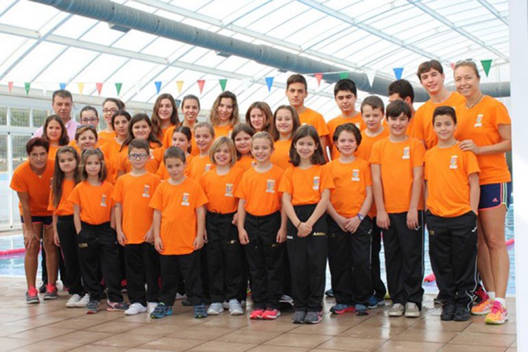 Alumnos Escuela de Natación