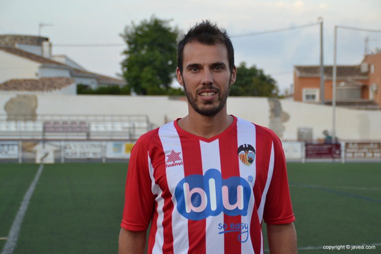 David Cardona jugador del CD Jávea