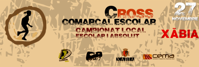 Cartel del Cross Comarcal Escolar 2016