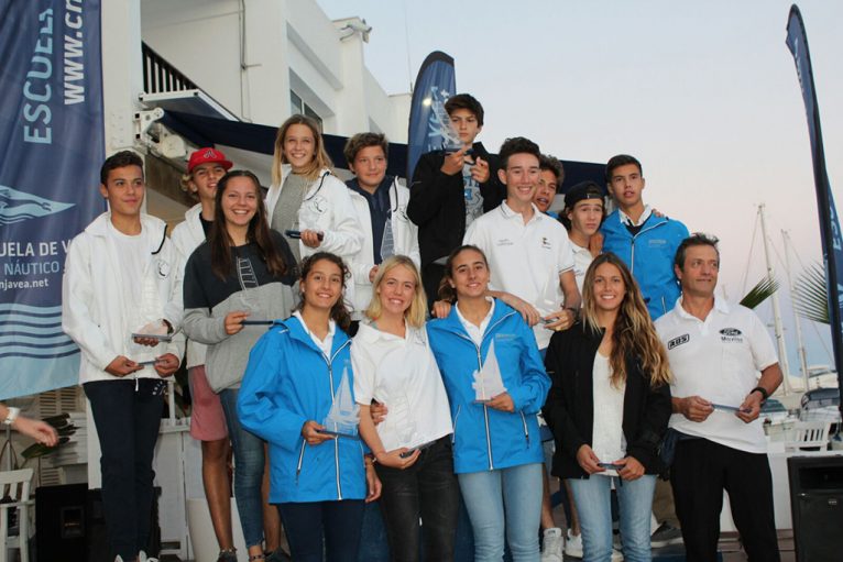 Premiados en el Trofeo de Vela Ligera