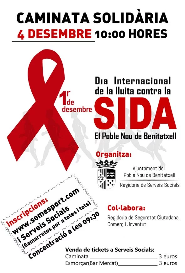 Caminata solidaria contra el SIDA