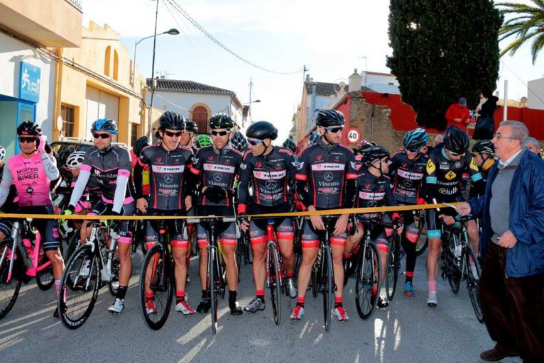 El Xàbia's Bike-Visauto en la etapa de Xaló