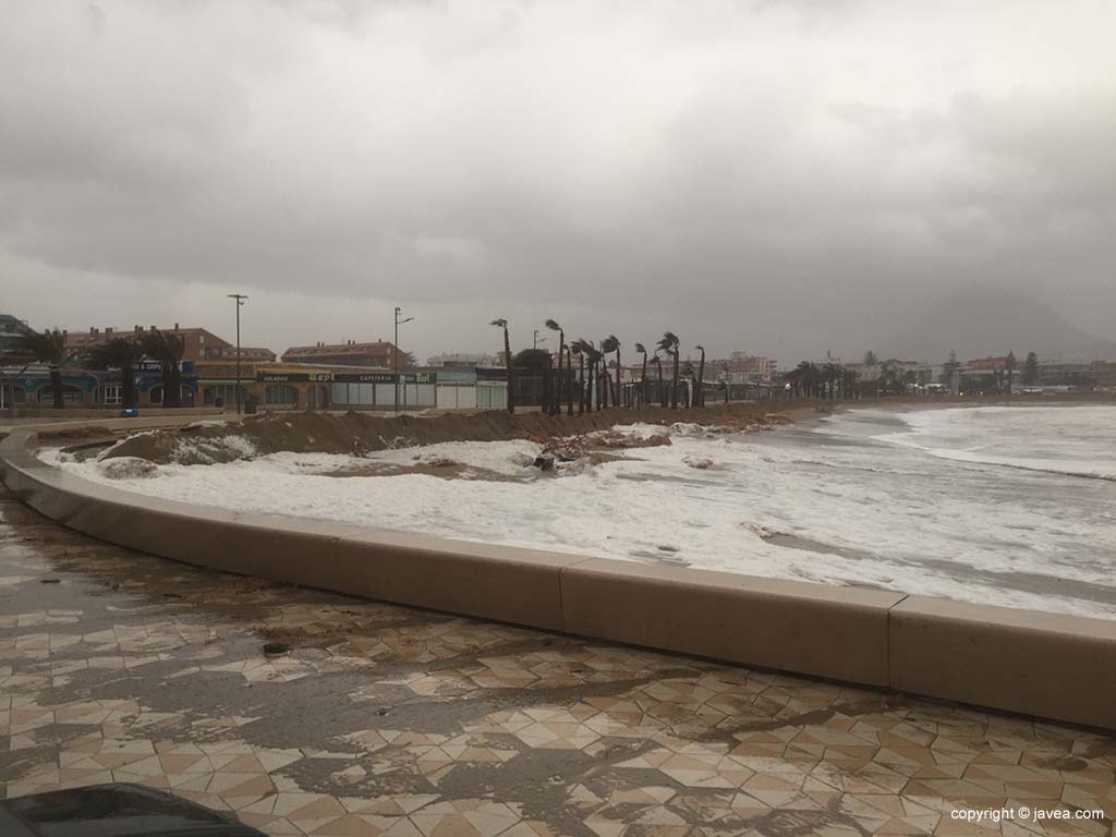 Temporal en el Arenal