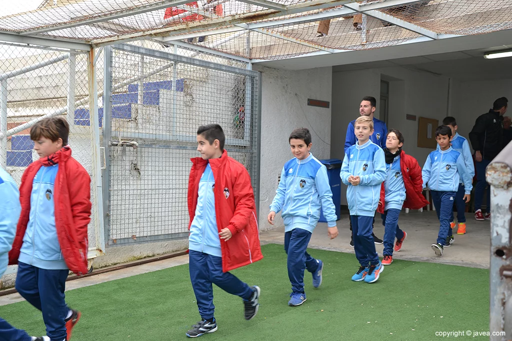 Canteranos en el momento de salir al campo