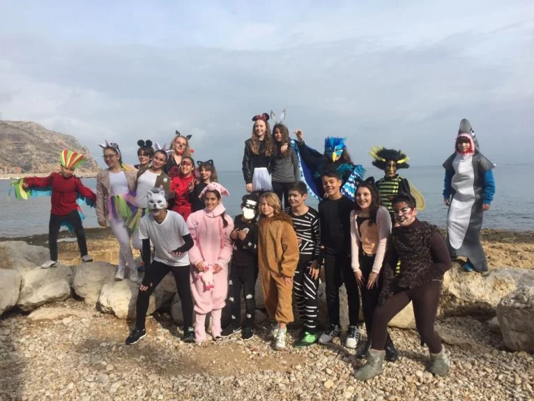 Carnaval en colegio Port de Xàbia