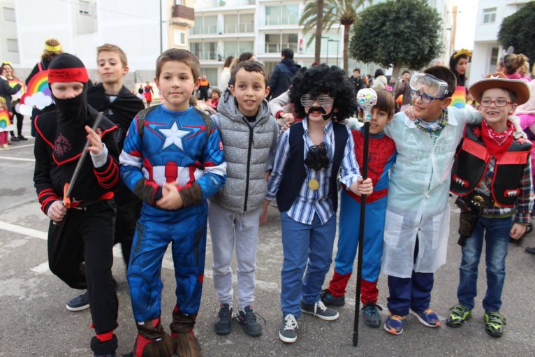 Disfrazados de super heroes