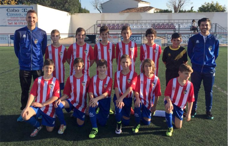 Equipo Alevín A del CD Jávea