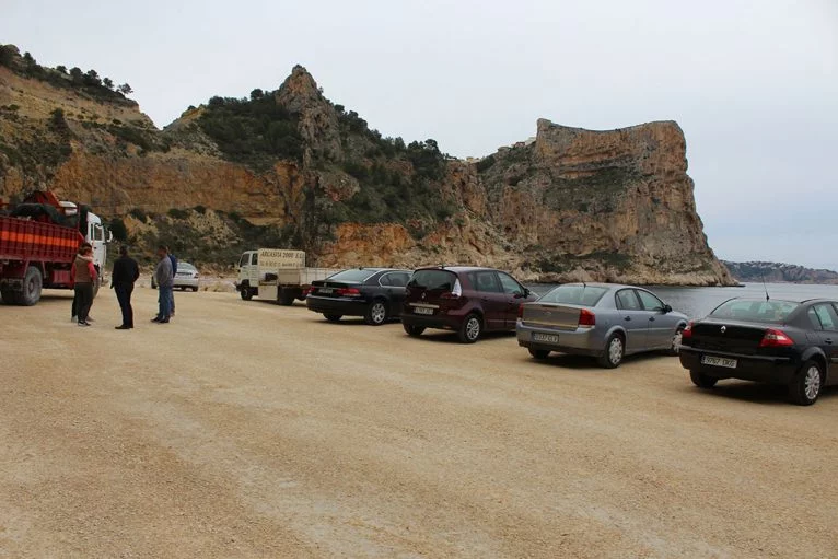 Aparcamiento Cala del Moraig