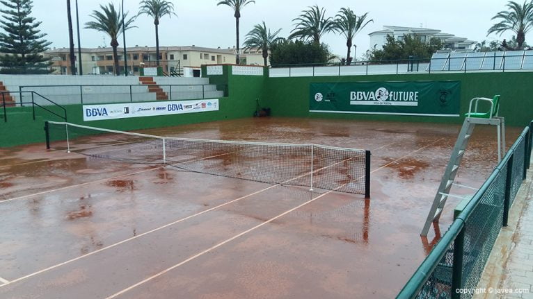 Pista Central del Club Tenis Jávea