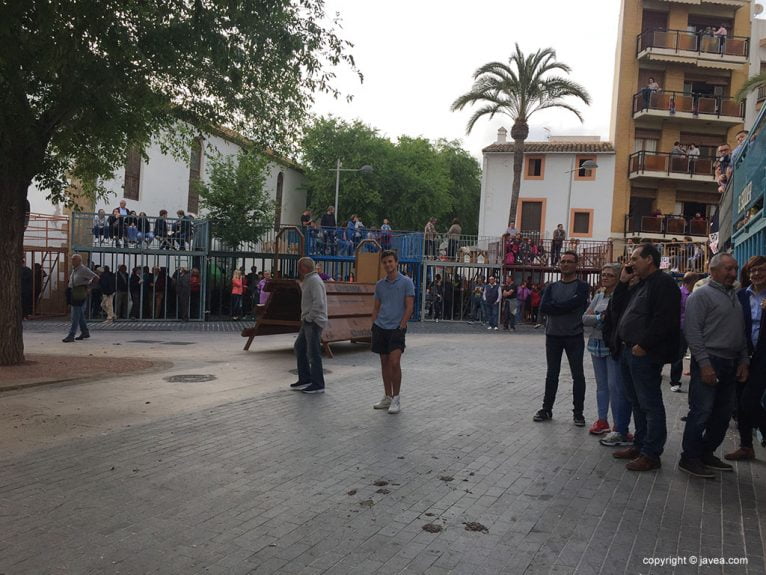 Bous al carrer en las fiestas del Nazareno