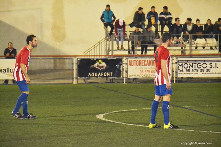 Cardona y Pau jugadores del CD Jávea