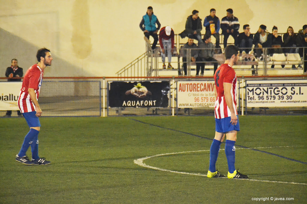 Cardona y Pau jugadores del CD Jávea