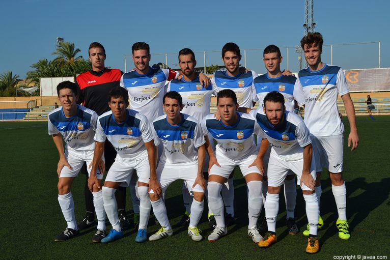 Un once del CD Llosa de esta temporada