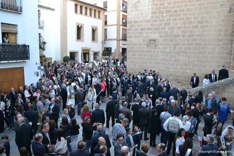 Procesión de subida del Nazareno a la ermita del Calvario