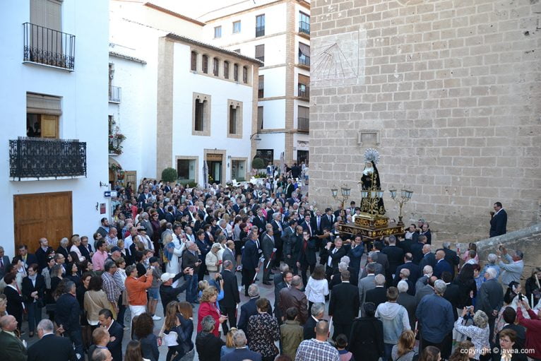 Procesión de subida del Nazareno a la ermita del Calvario