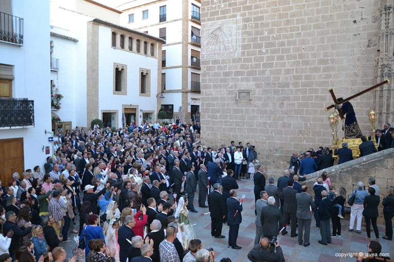 Procesión de subida del Nazareno a la ermita del Calvario