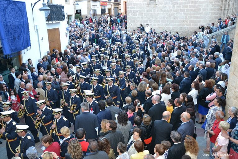 Procesión de subida del Nazareno a la ermita del Calvario